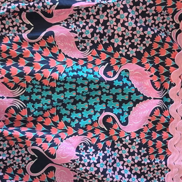 NWT Simply Southern Tropical Ric Rac Shorts - Picture 4 of 6